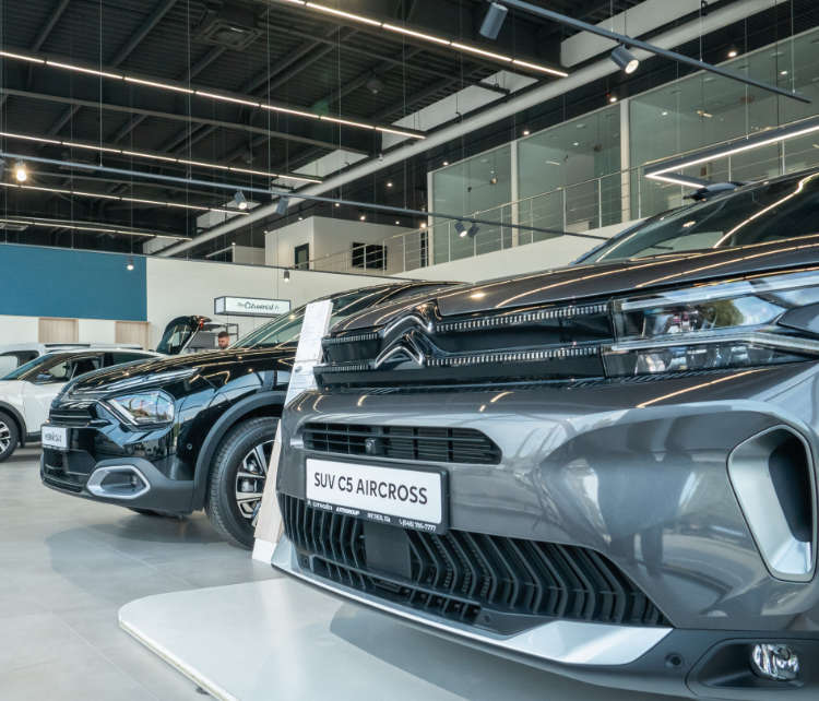 Citroën C5 Aircross в автосалоні